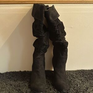 Fall winter Jean boots with a very comfortable walking heel